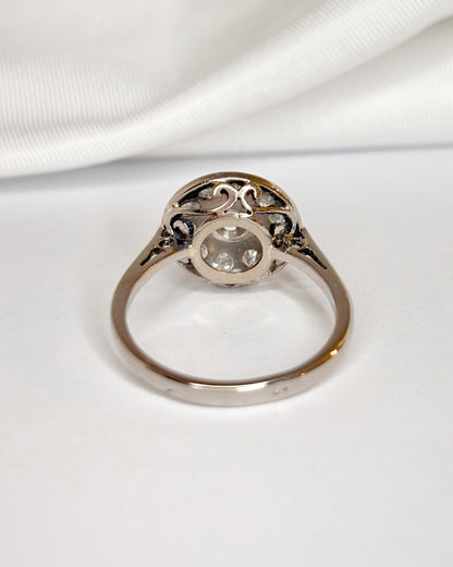 Bague Art-Déco Diamants 0.60 carat "Fanny"