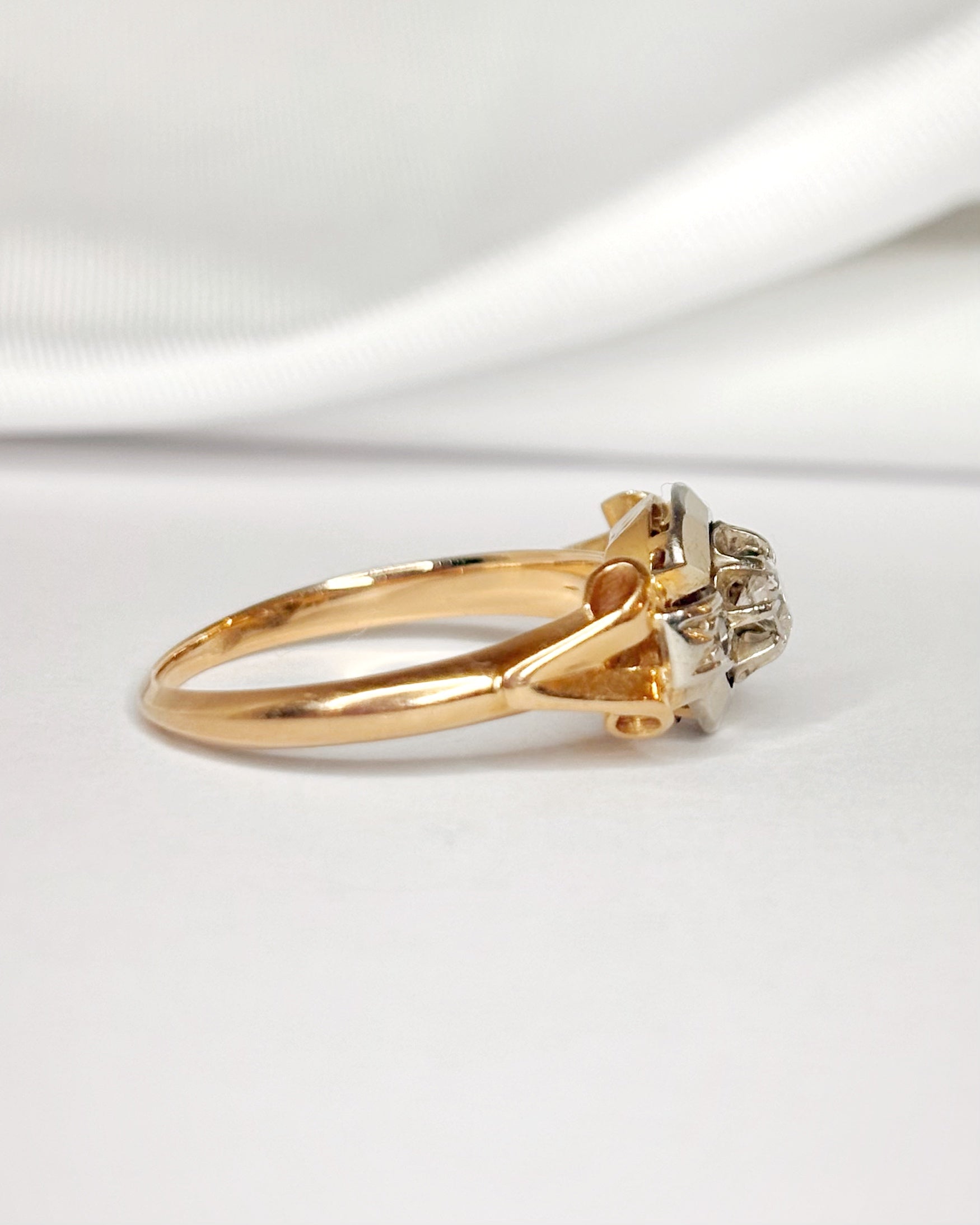 Bague Art-Déco Diamants "Serena"