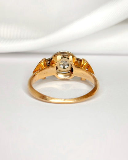 Bague Art-Déco Diamants "Serena"