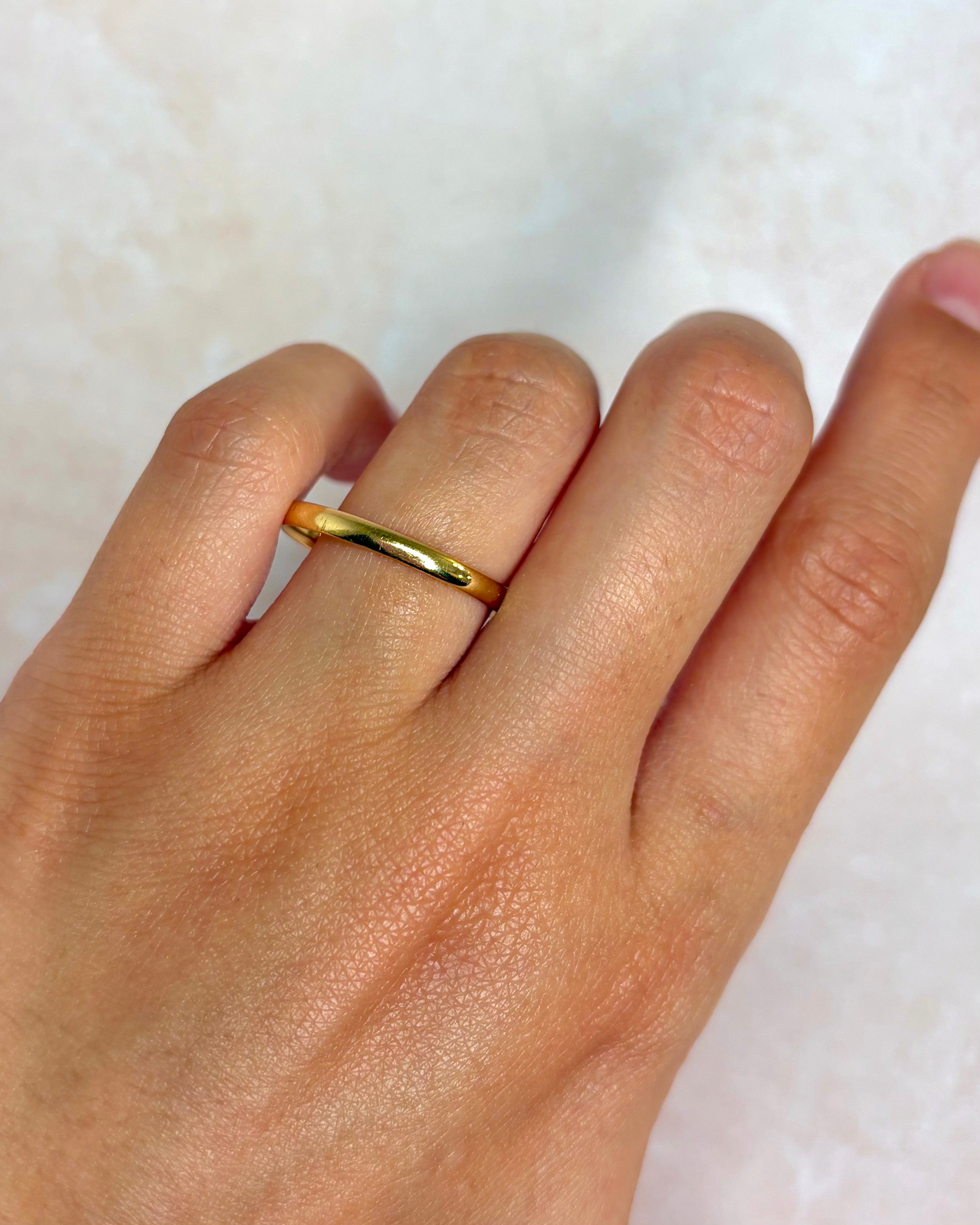 Alliance Or Jaune 18 carats "David"