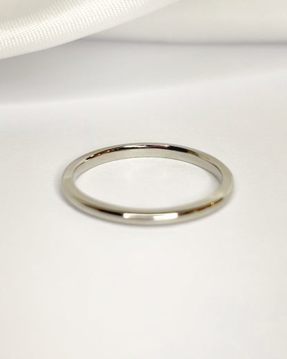 Alliance Or Gris 18 carats 1.6mm "Molly"