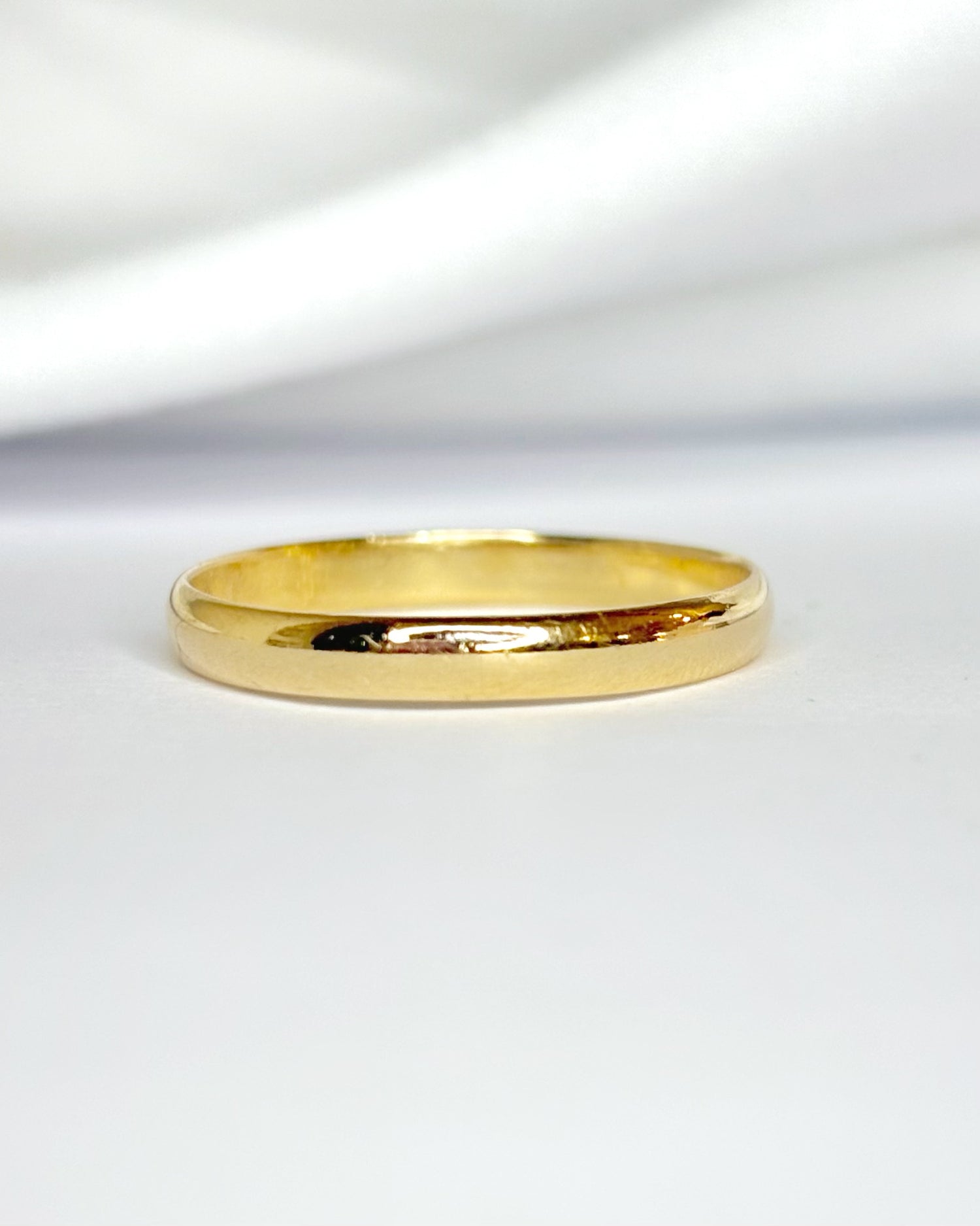 Alianza Oro Amarillo 18 quilates 2.6 mm "Jason"