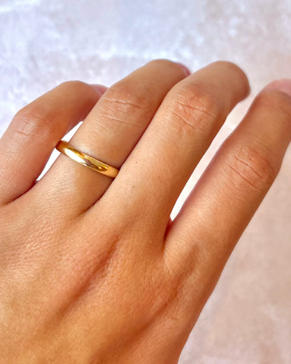 Alianza Oro Amarillo 18 quilates 2.6 mm "Jason"