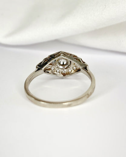 Bague Art-Déco Diamants "Malou"
