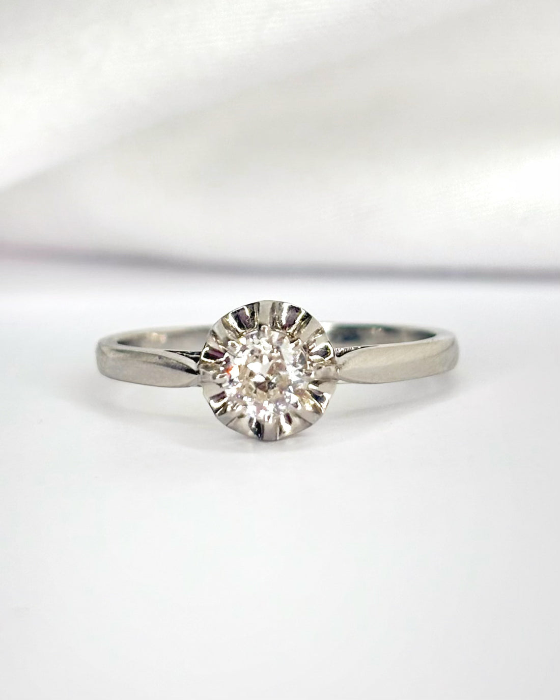 Bague Solitaire Diamant 0.30 carat "Laurine"