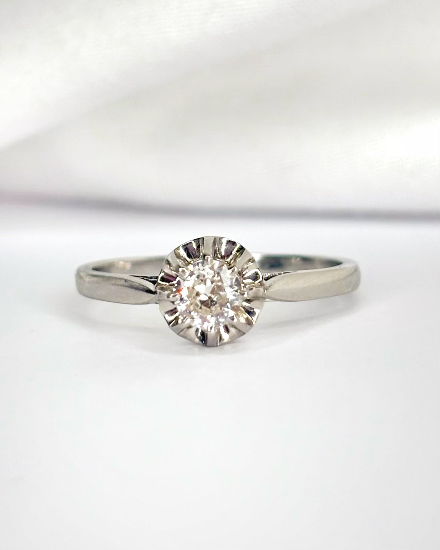 Bague Solitaire Diamant 0.30 carat "Laurine"