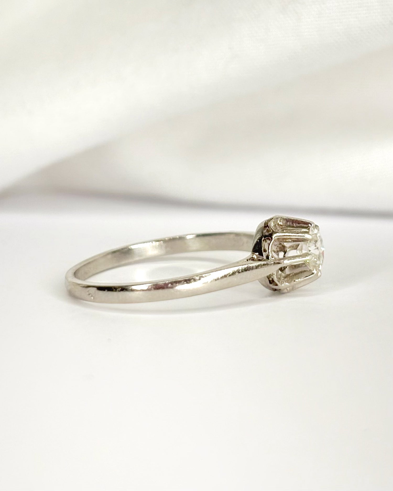 Bague Solitaire Diamant 0.30 carat "Laurine"