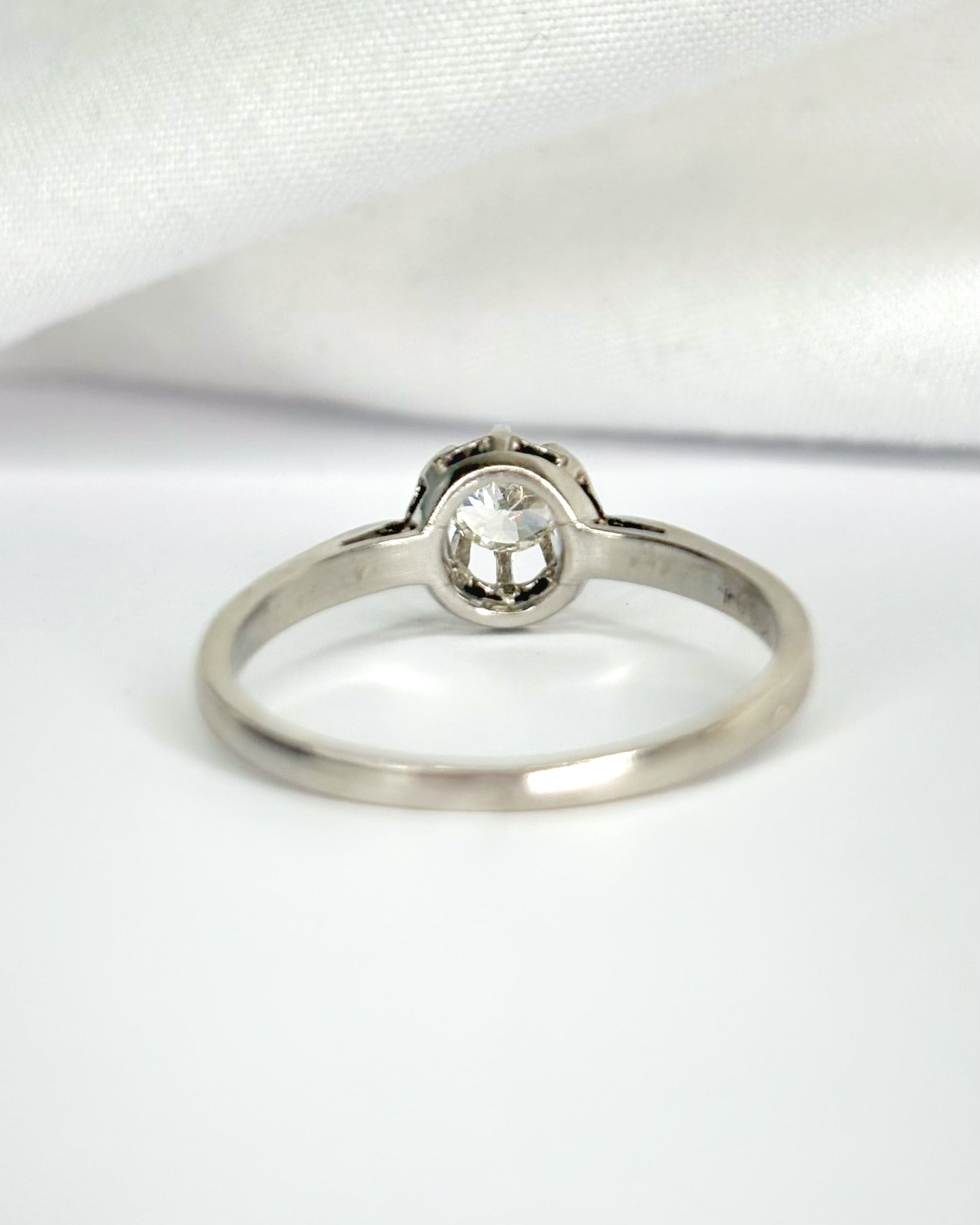 Bague Solitaire Diamant 0.30 carat "Laurine"
