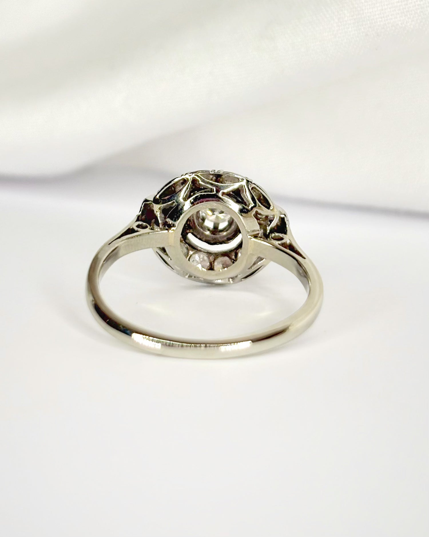 Anillo Art Déco de diamantes de 0,57 quilates «Joshua»