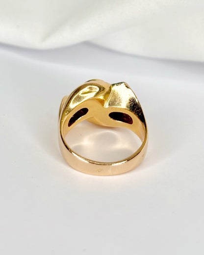 Bague Tank Diamants 0.62 carat "Zian" 6,16g