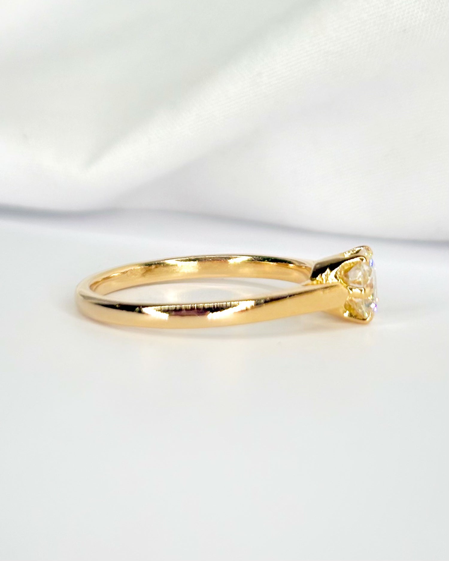 Bague Solitaire Diamant 0.75 carat "Eliana"