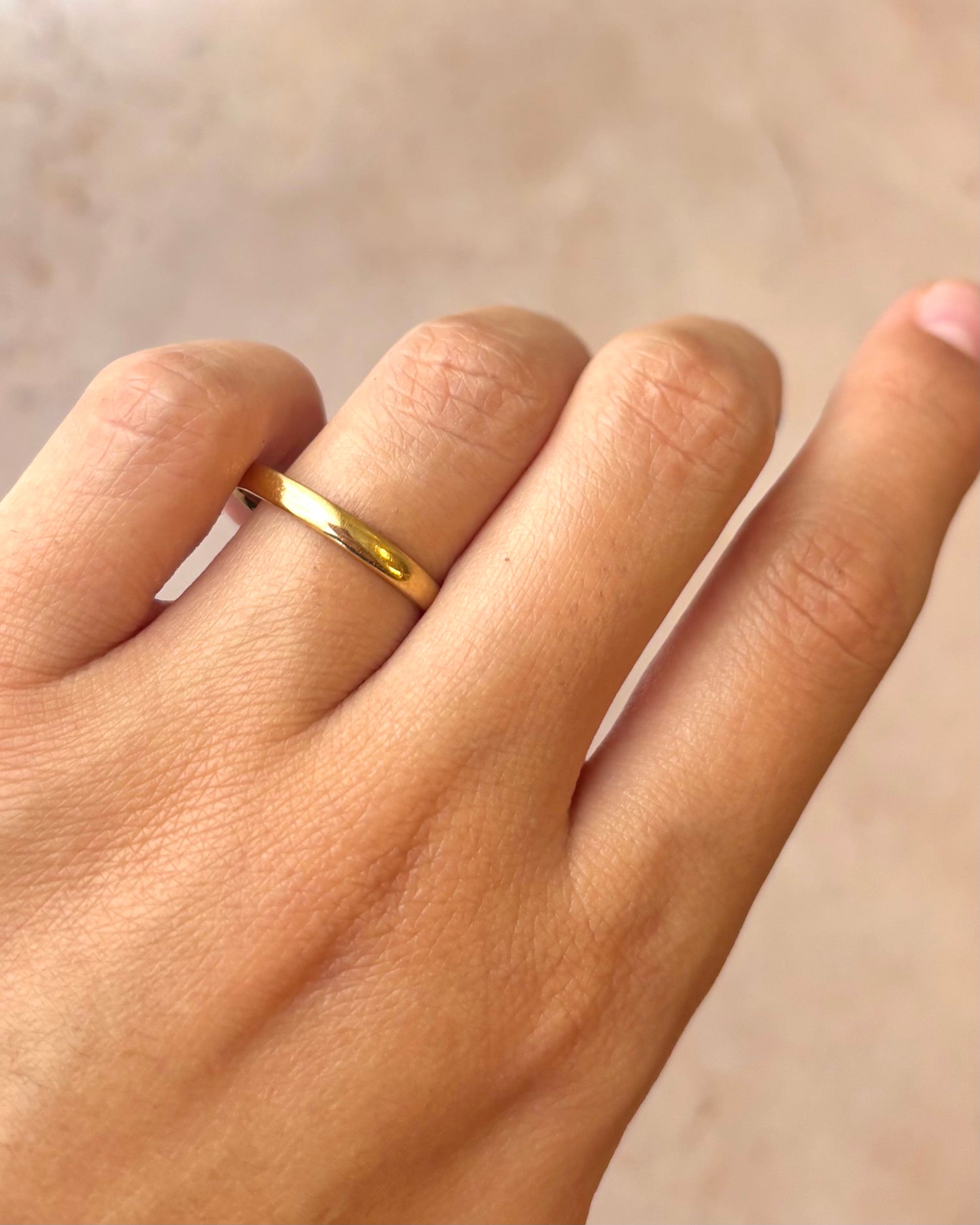 Alianza de oro amarillo de 18 quilates de 2,5 mm «Dylan»