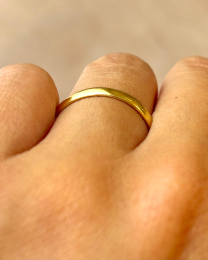 Alianza de oro amarillo de 18 quilates de 2,5 mm «Dylan»