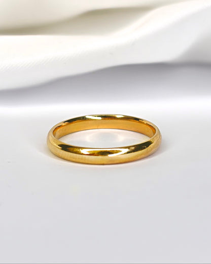 18-Carat Yellow Gold Wedding Band 2.5 mm "Aimée"