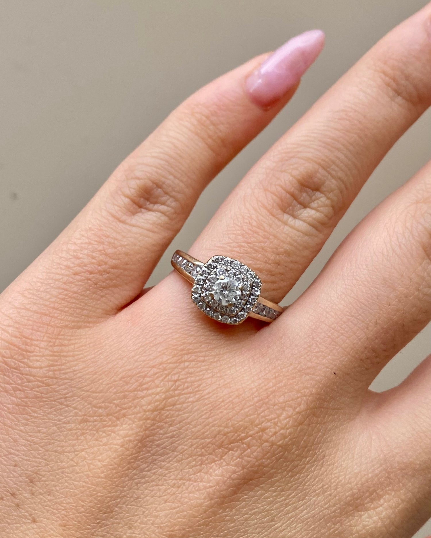 Bague Solitaire Style Art Déco Diamants 0.80 carat &quot;Colombe&quot;