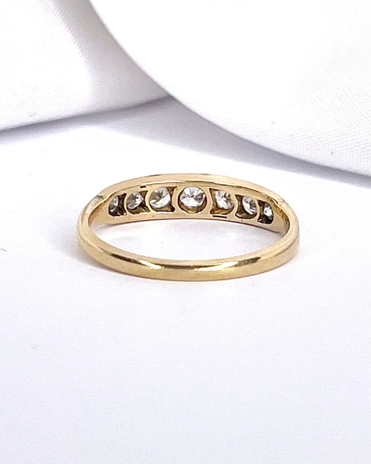 Bague Rivière Diamants 0.50 carat "Nolla"