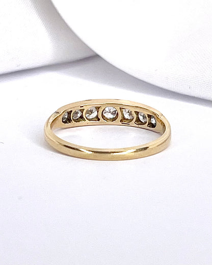 Bague Rivière Diamants 0.50 carat "Nolla"