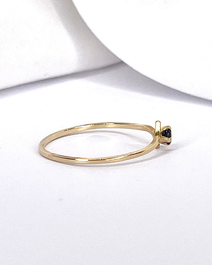 Solitaire Sapphire Ring "Jaqueline"
