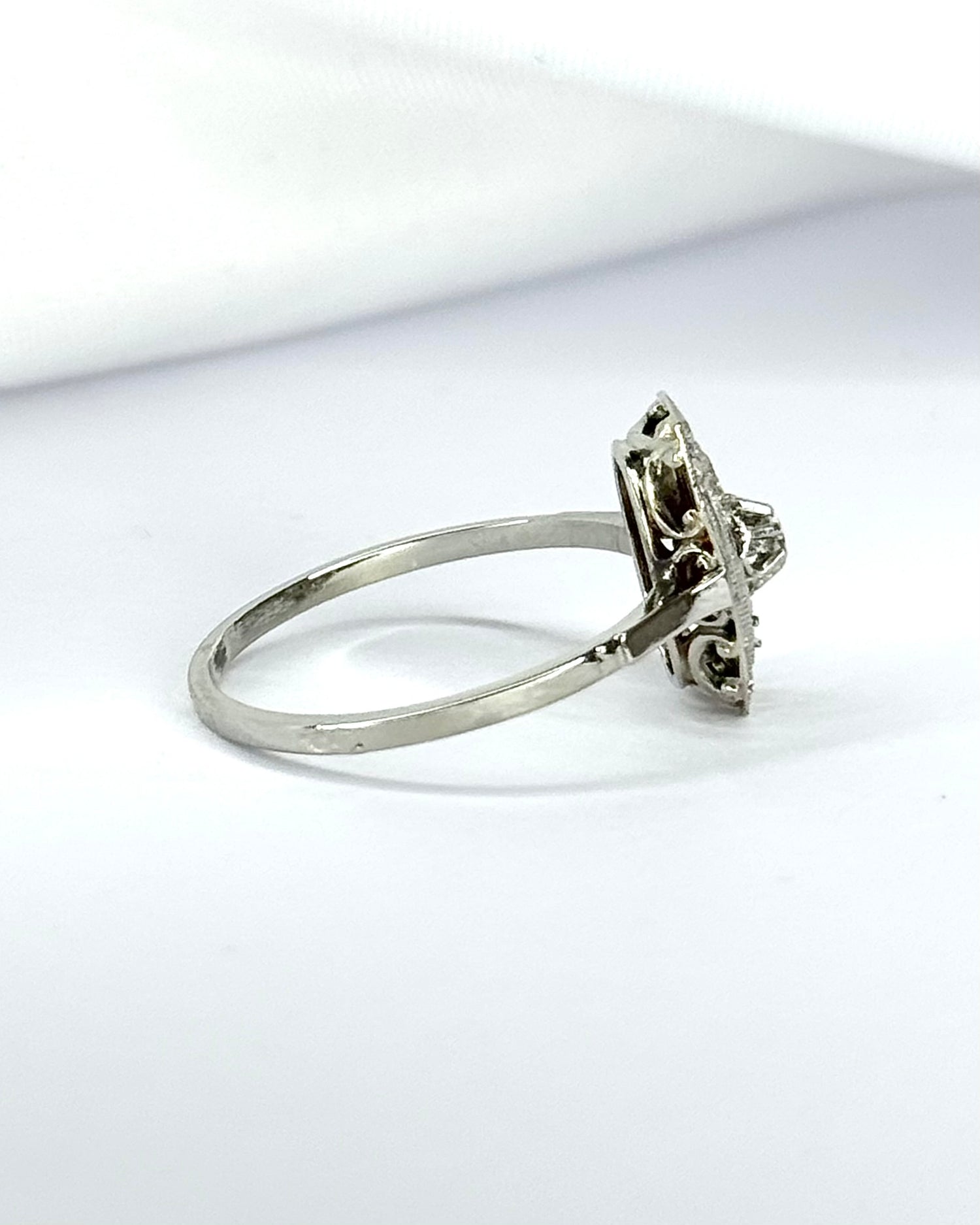 Bague Art-Déco Diamants "Maeva"