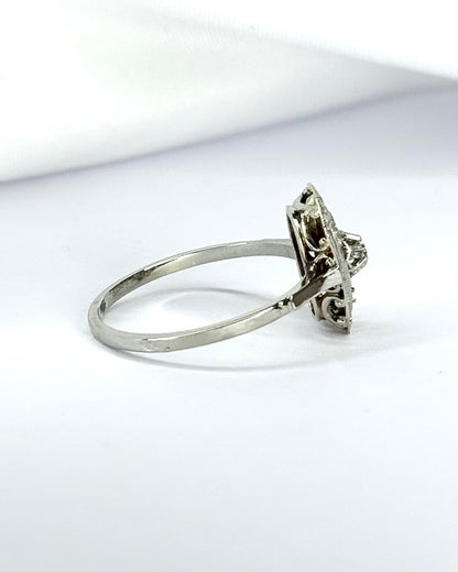 Bague Art-Déco Diamants "Maeva"