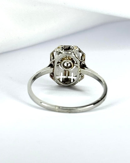 Bague Art-Déco Diamants "Maeva"