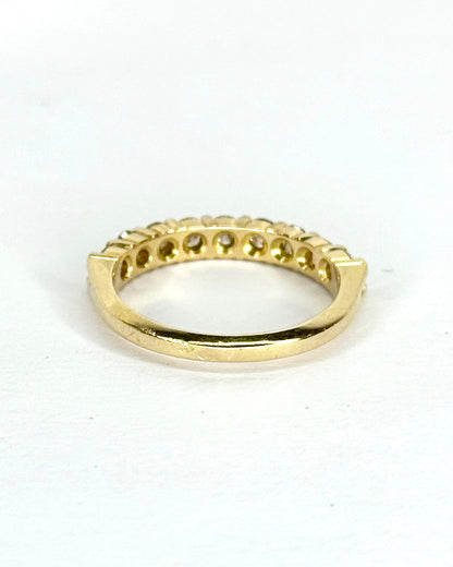 Demi-alliance Diamants 0.45 carat 2.5mm "Aloïse"