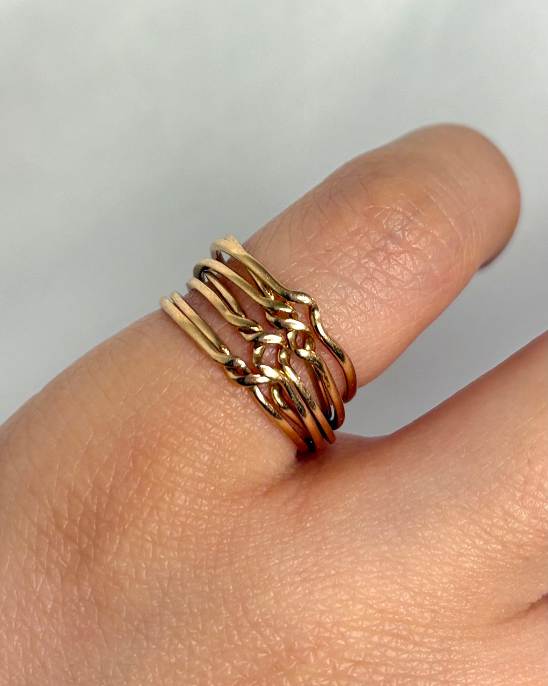 Bague Semainier Or Rose 3,14g "Austin"