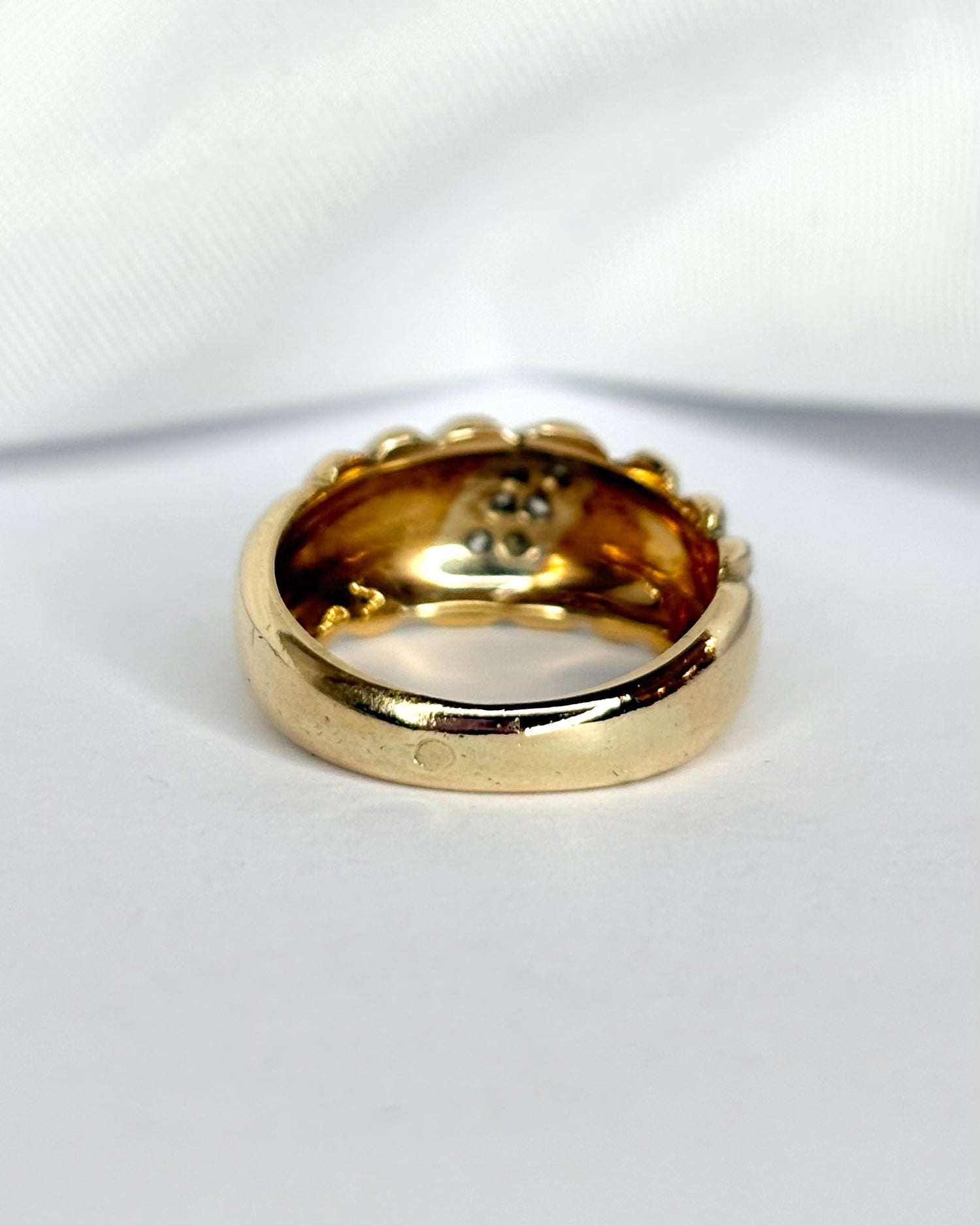 Bague Jonc Diamants "Laura"