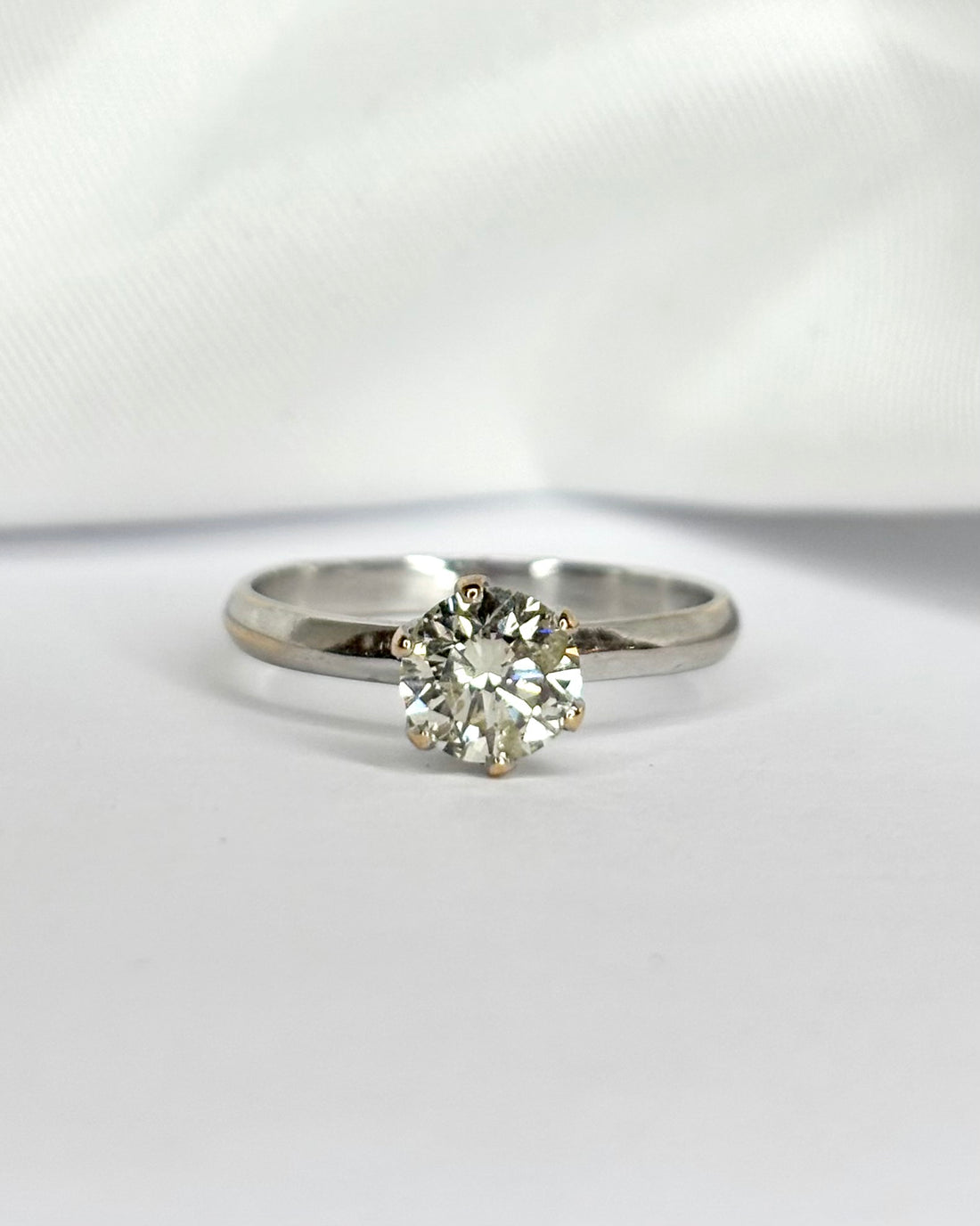 Bague Solitaire Diamant 1 carat "Garance"