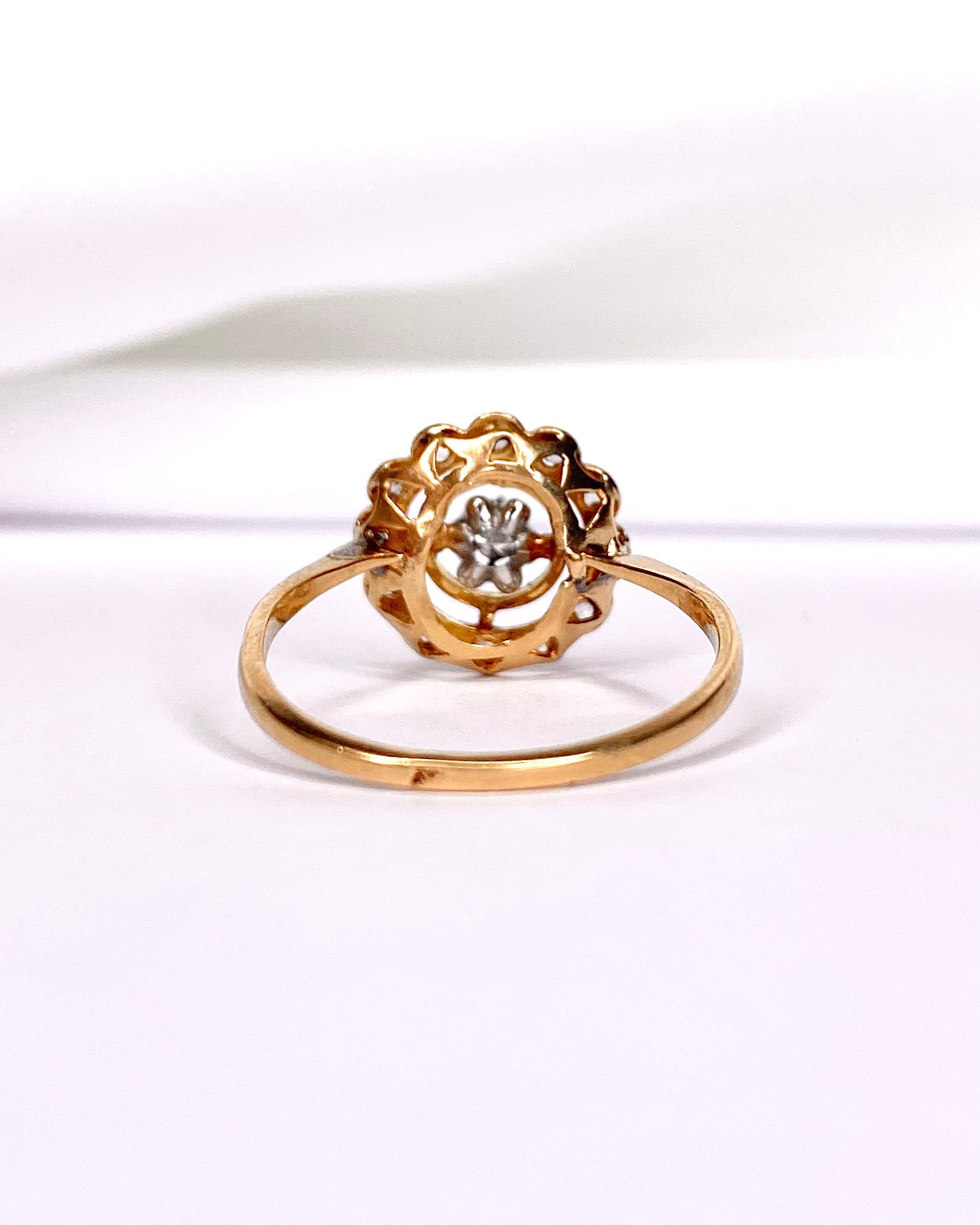 Bague Art-Déco 13 Diamants "Laurine" - Elliade Paris