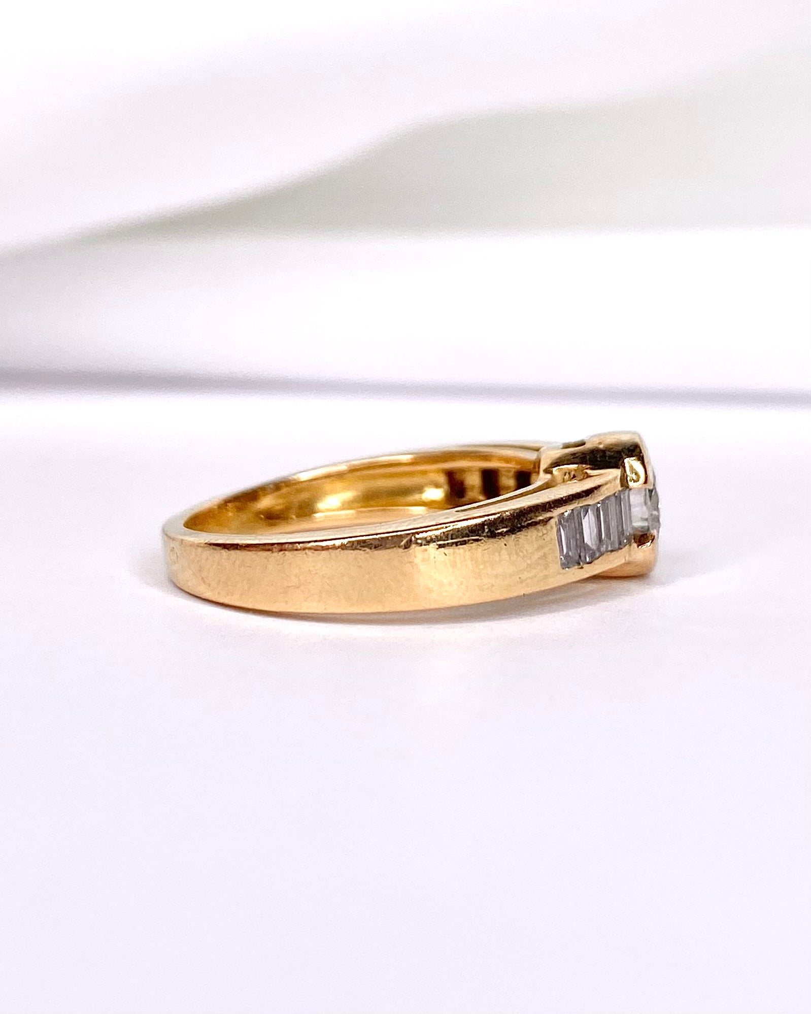 Bague Jonc Diamants 0.55 carat "Tania" - Elliade Paris