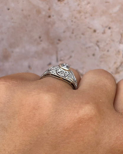 Bague Art Déco Diamants "Rosie"