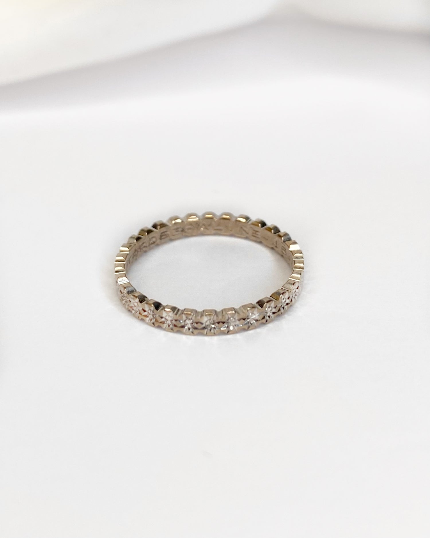 Alliance Or Gris 2.5 mm "Flora"