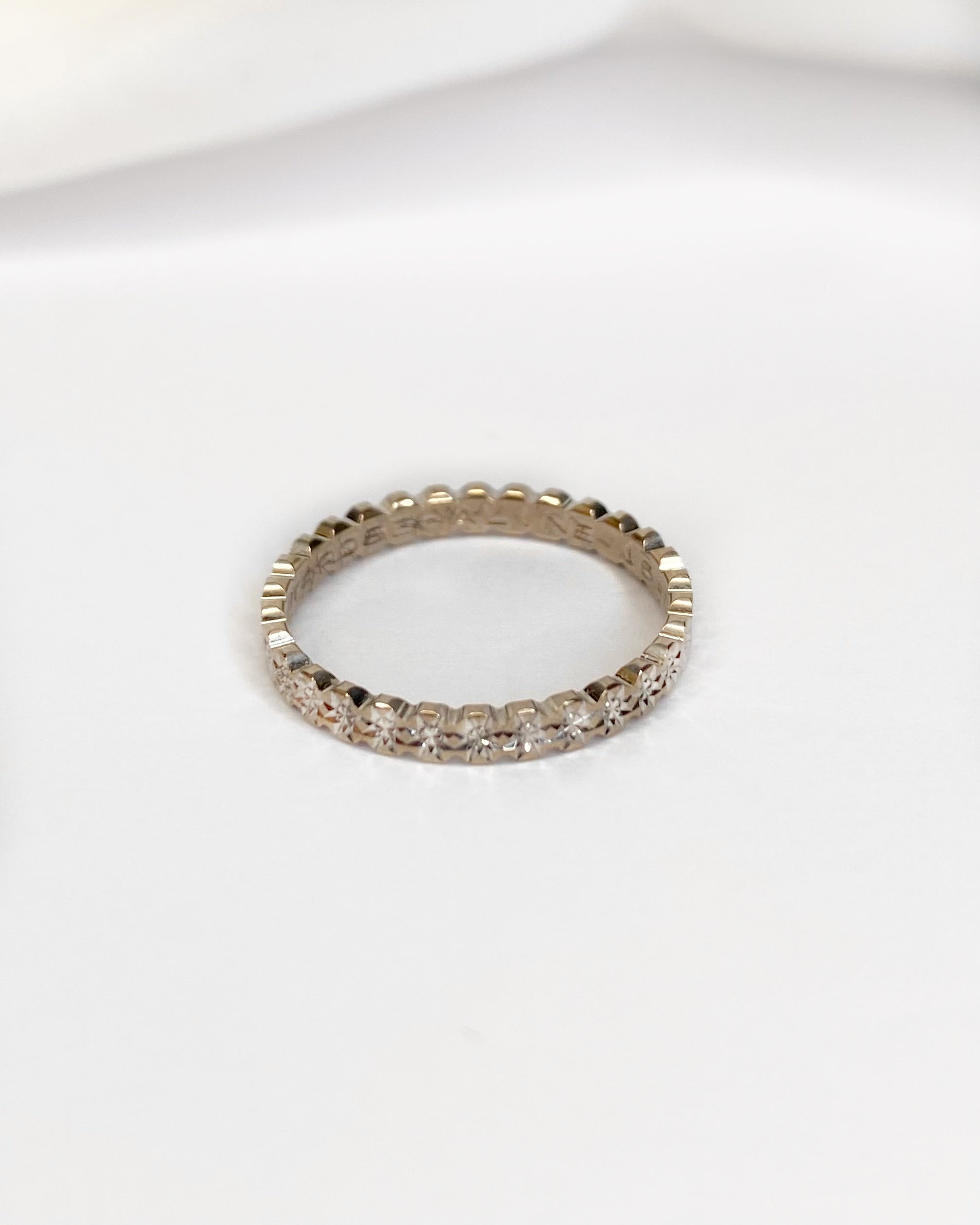 Alliance Or Gris 2.5 mm "Flora"