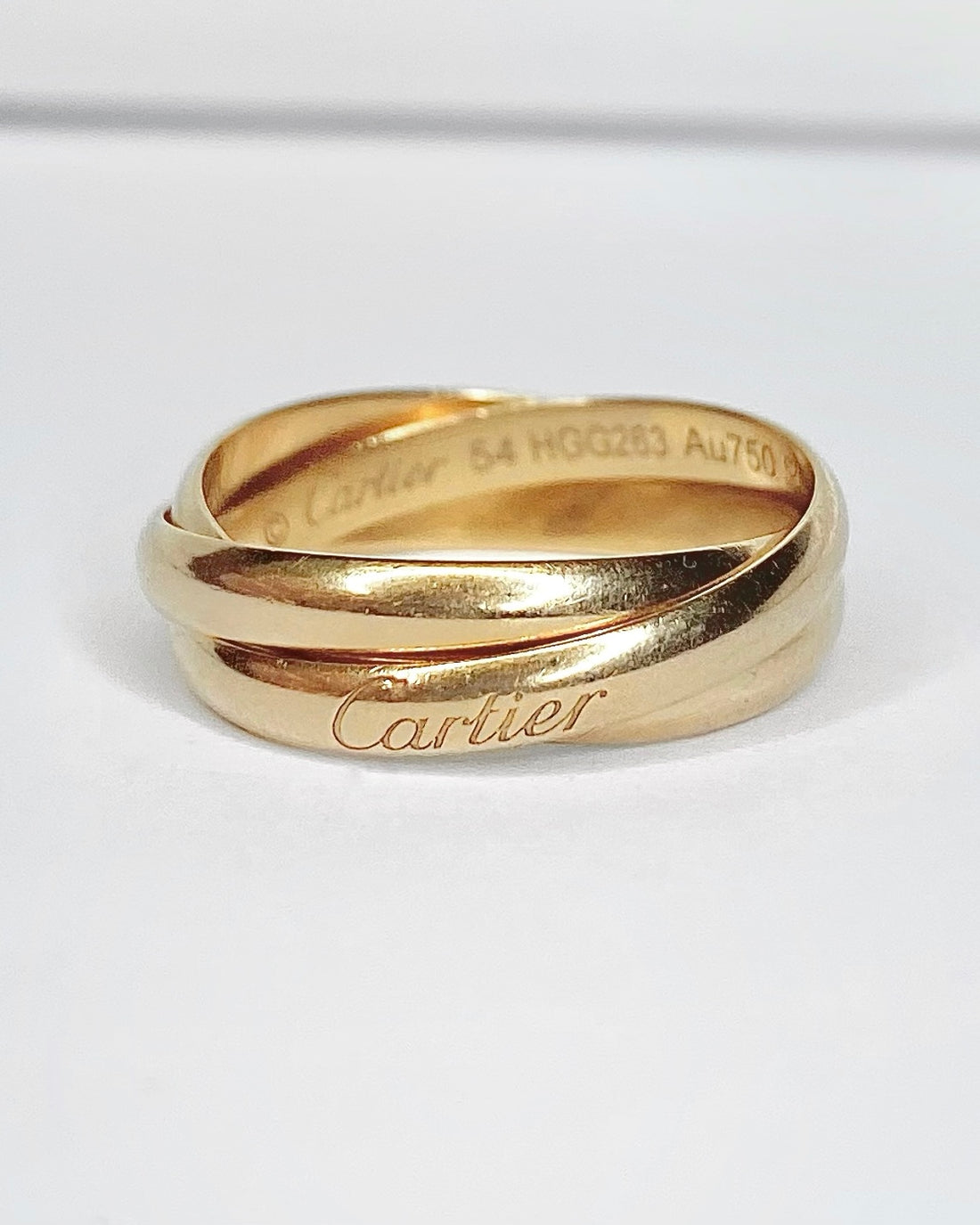 Bague Cartier Or Jaune "Trinity" - Elliade Paris