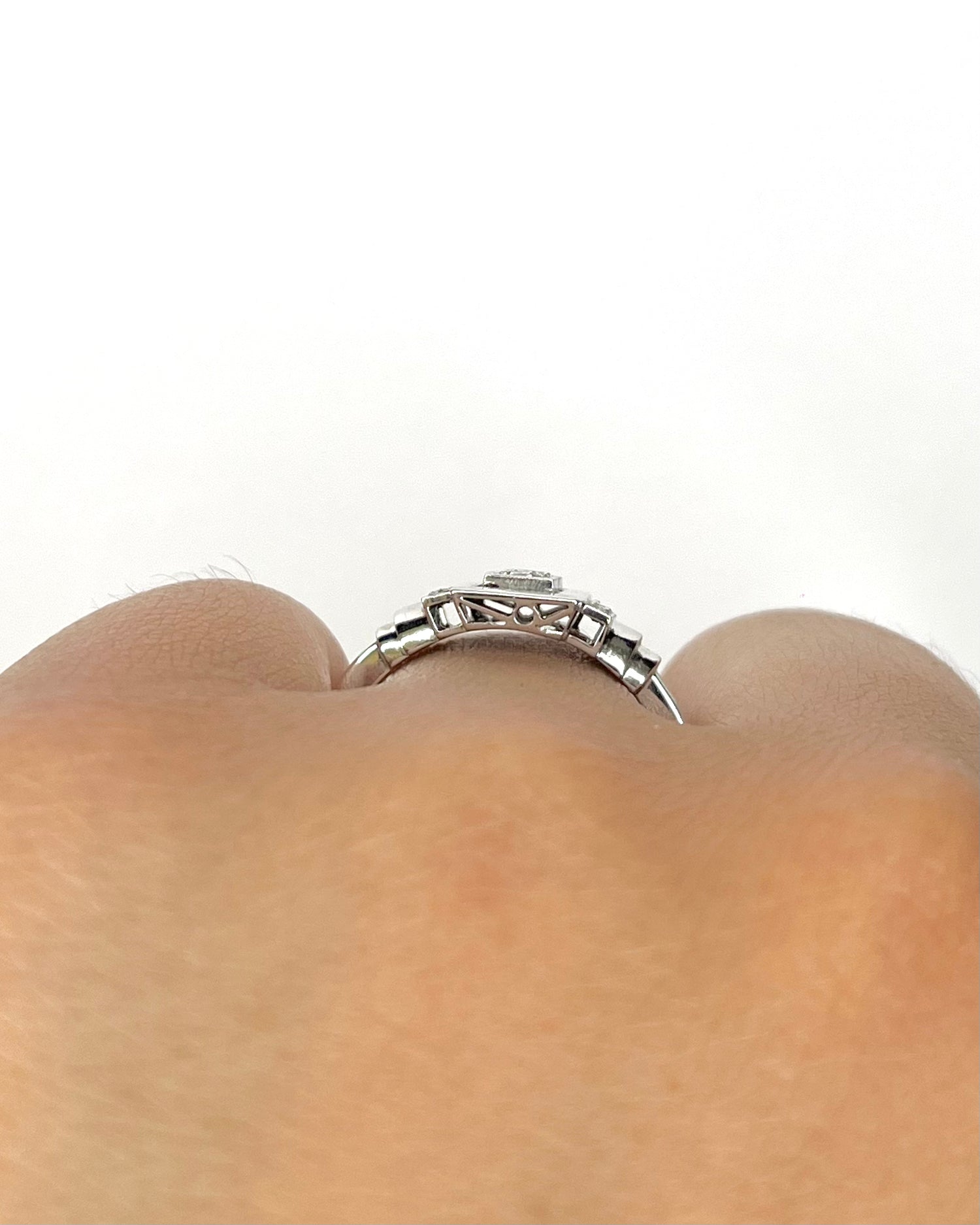 Bague Art-Déco Diamants "Noelie" - Elliade Paris