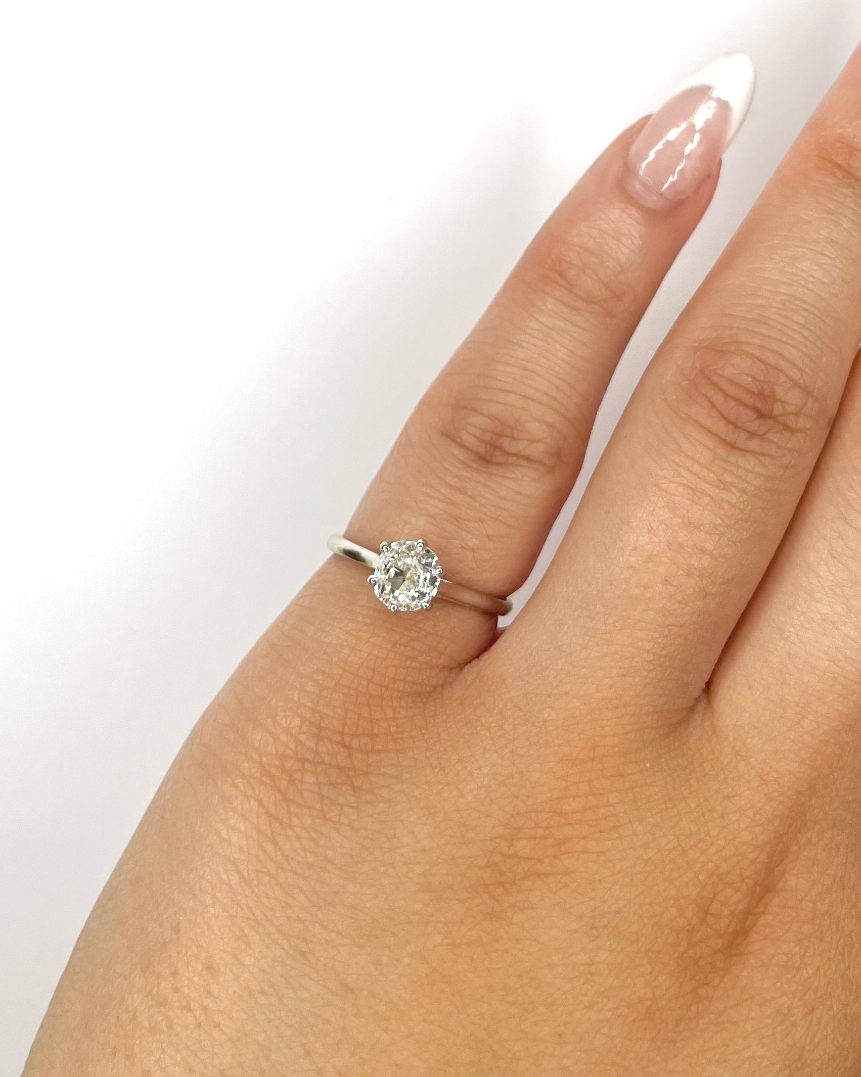 Solitaire Diamond Ring 0.90 carat "Elia"