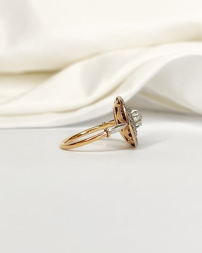 Bague Art-Déco 41 Diamants "Raylee"