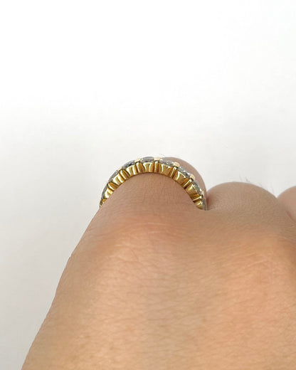 Demi-Alliance Diamants 1.35 carat 3.5mm "Isa" - Elliade Paris