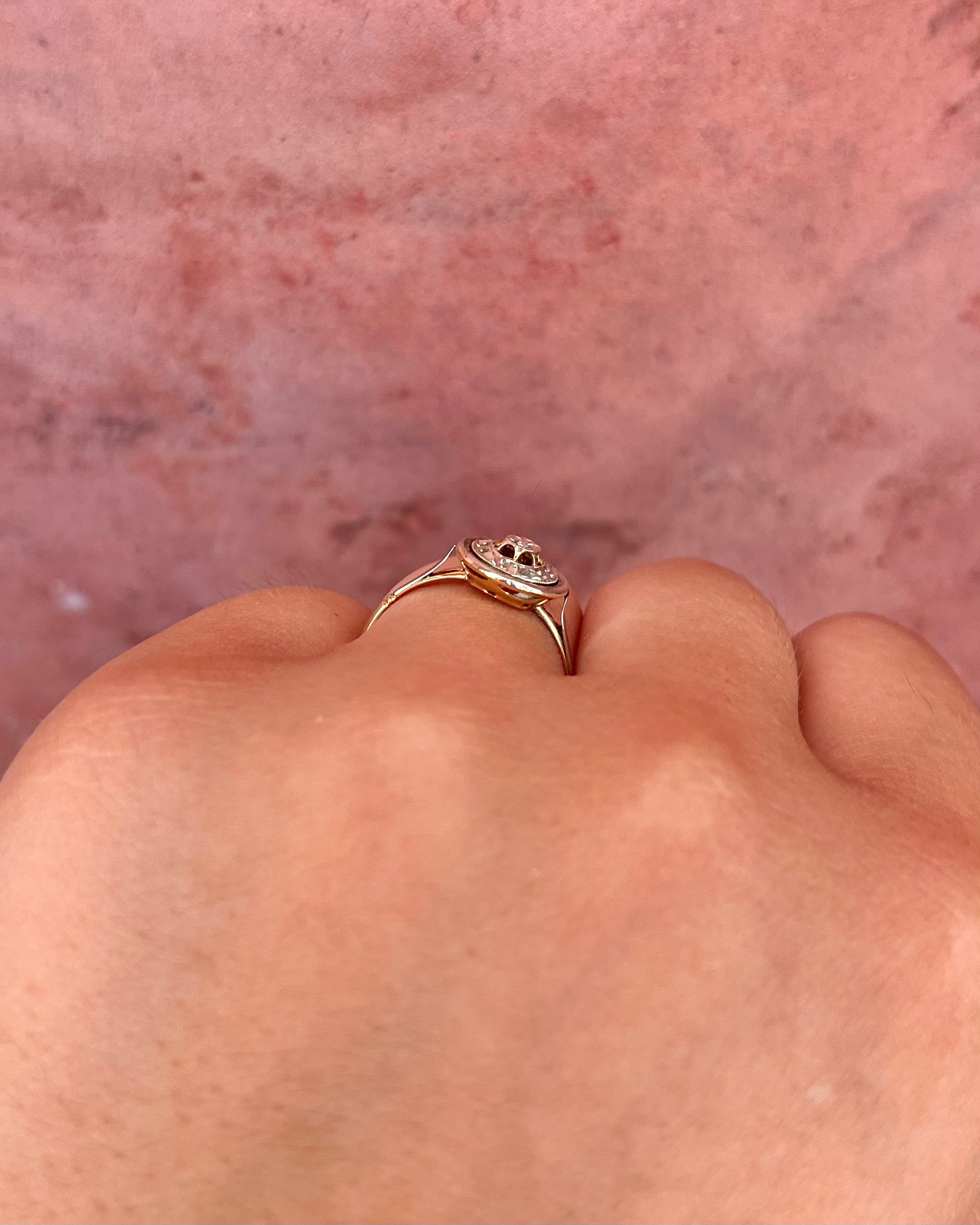 Bague Art-Déco Diamant "Asma"
