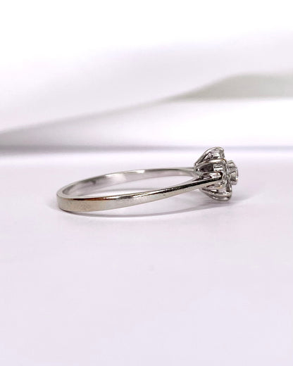 Bague marguerite diamants "Selma" - Lyon - Elliade Paris