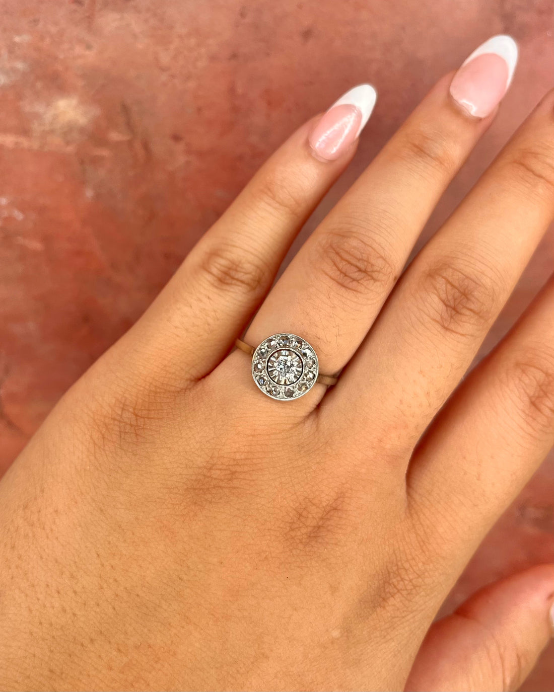 Anillo Art Déco Diamantes 0,29 quilates "Mylèna"