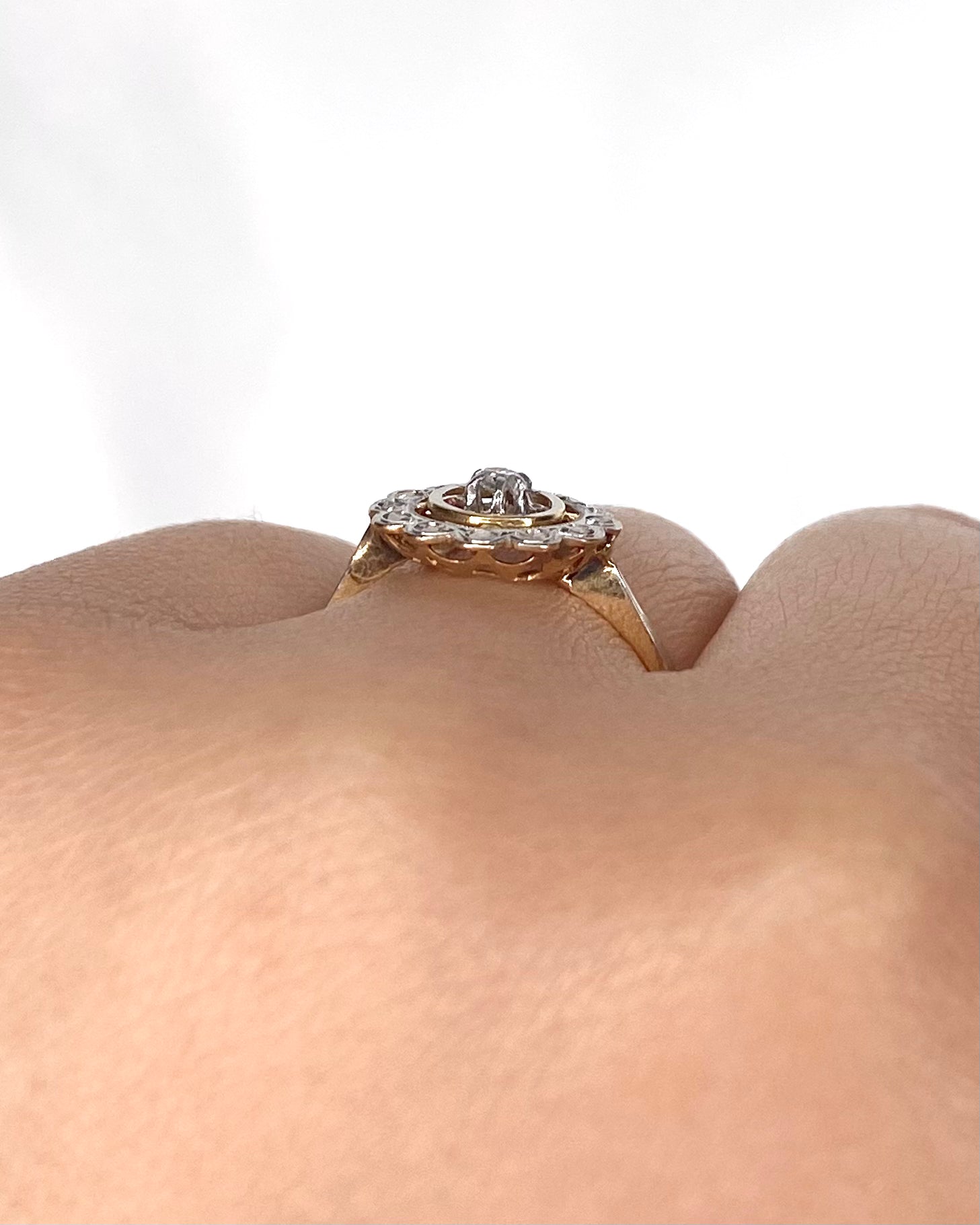 Bague Art-Déco 13 Diamants "Laurine" - Elliade Paris