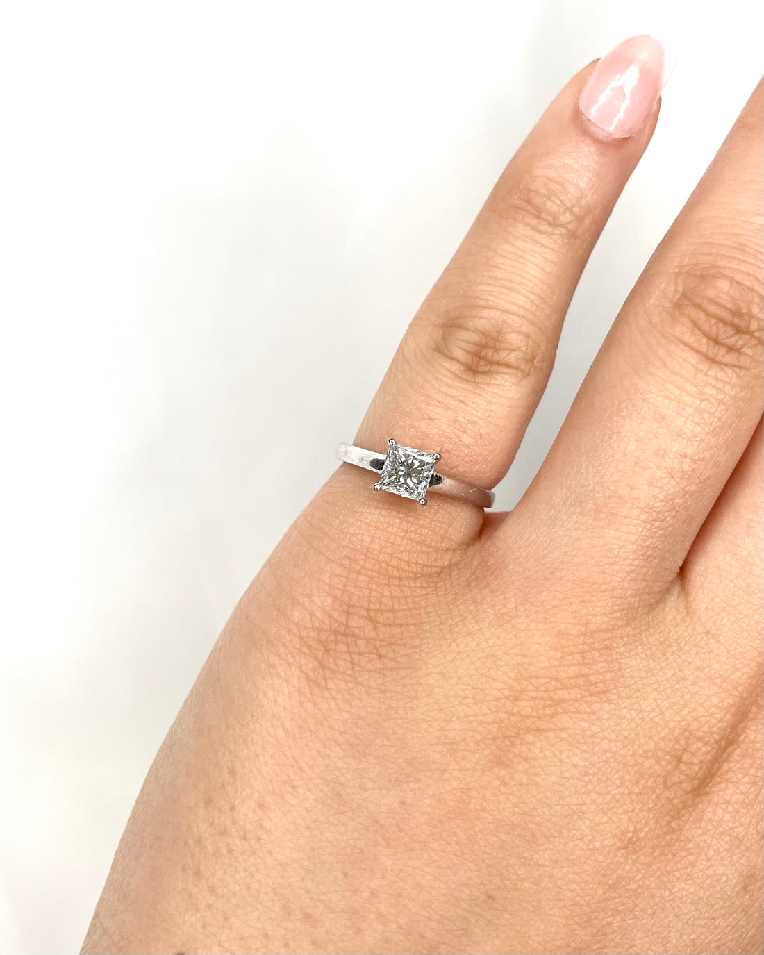 Solitaire Diamond Ring 0.70 carat "Jeanne"