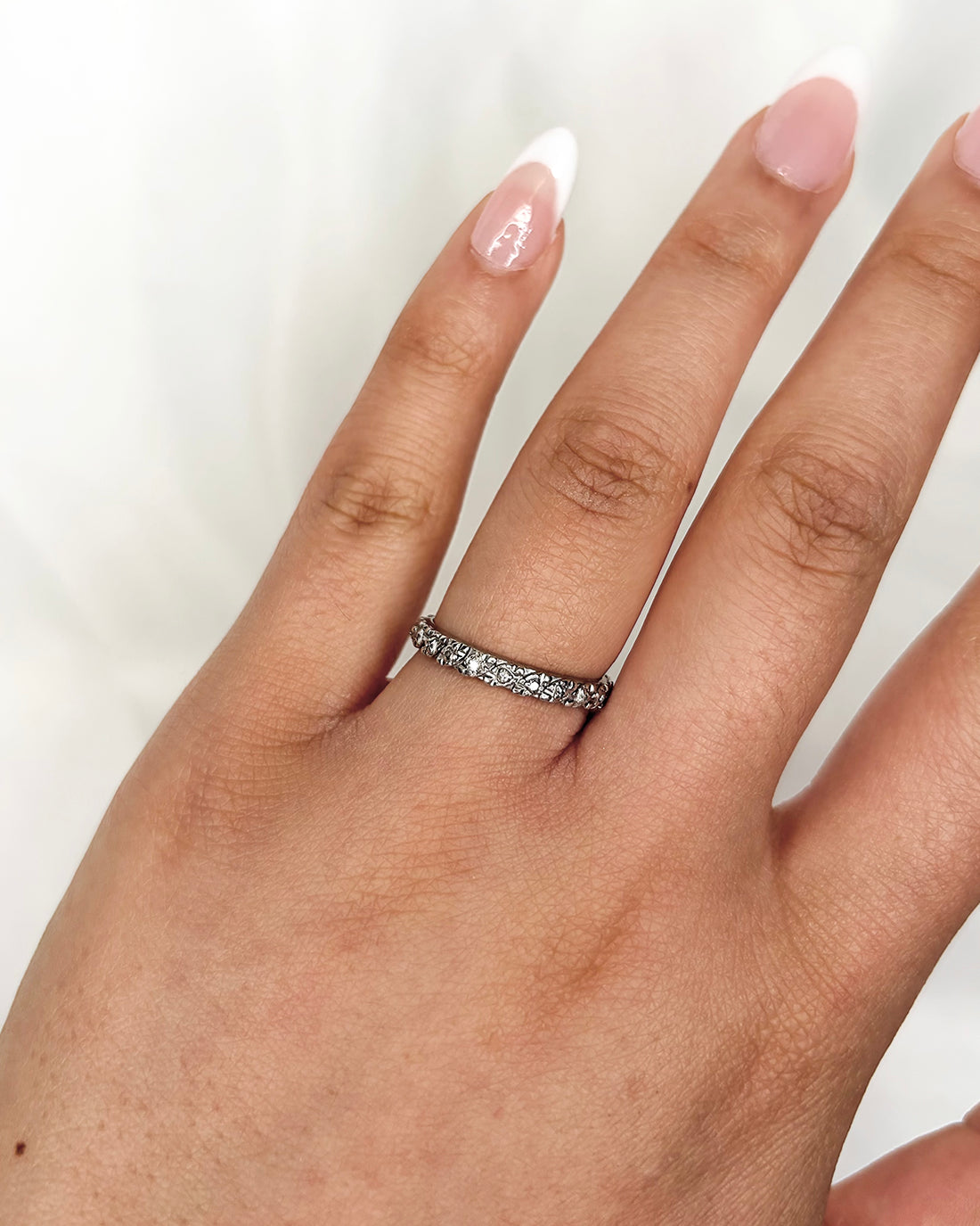 Alliance américaine diamants "Melanie" - Lyon - Elliade Paris