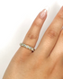 Demi-Alliance Diamants 1.35 carat 3.5mm "Isa" - Elliade Paris