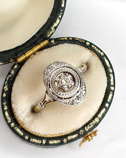 Art Deco Diamond Ring "Fanny"