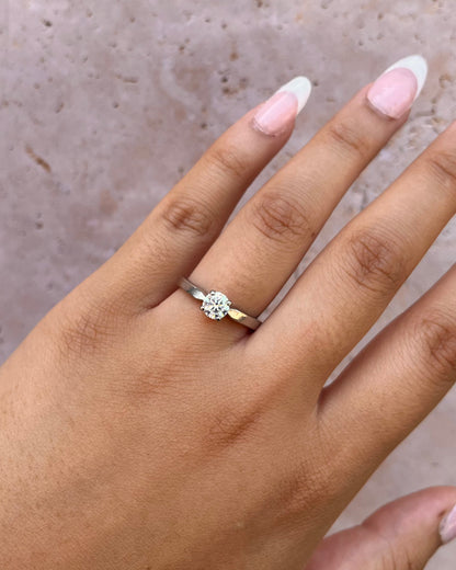 Bague Solitaire Diamant 0.65 carat "Flavie"