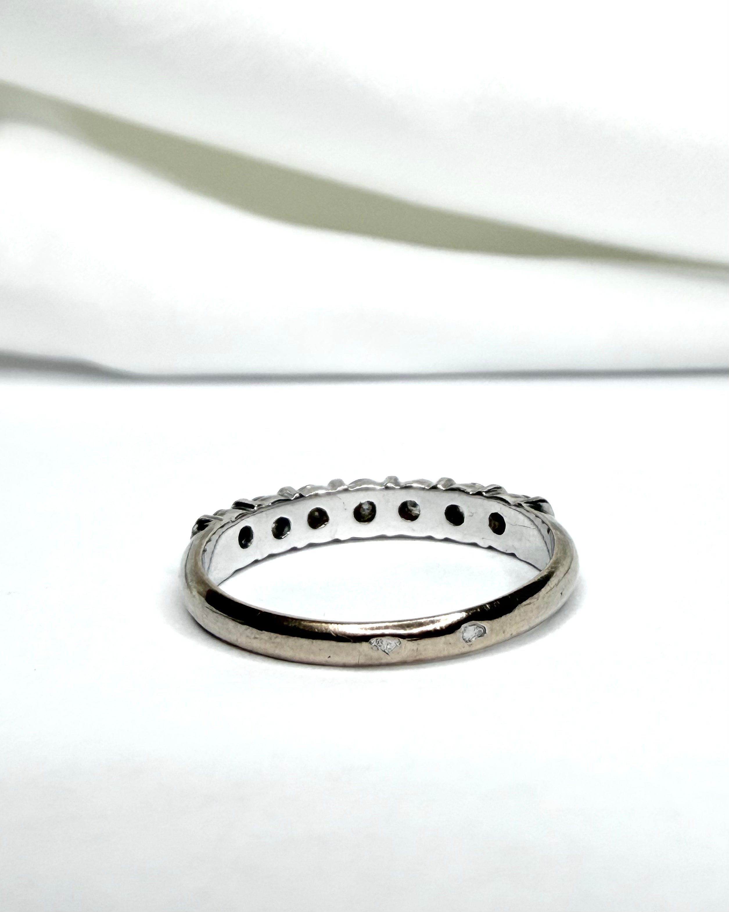 Demi-Alliance Diamants 0.42 carat "Nimma" - Elliade Paris