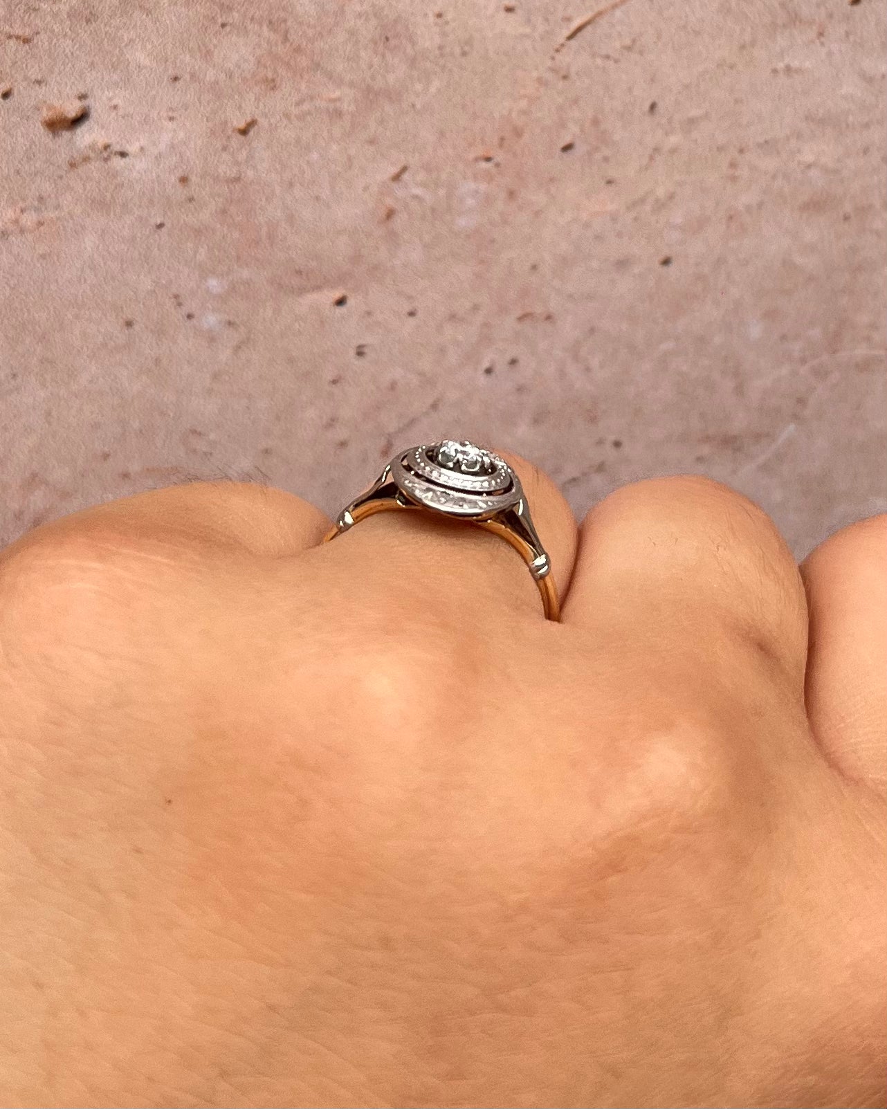 Art Deco Diamond Ring "Fanny"